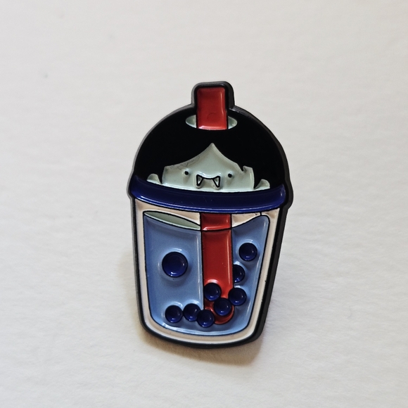 Marceline Bubble Tea Enamel Pin - Picture 1 of 3